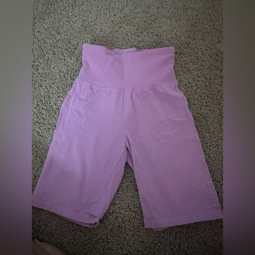 BP Lavender Biker Shorts